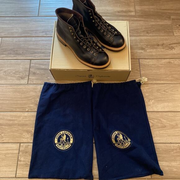 John Lofgren Other - John Lofgren Black Leather Monkey Boots Horween CXL 10.5D Made In Japan